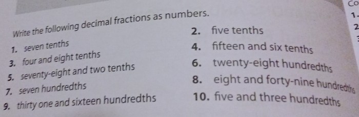 Read decimals thousandths write number look let ppt math powerpoint presentation together example