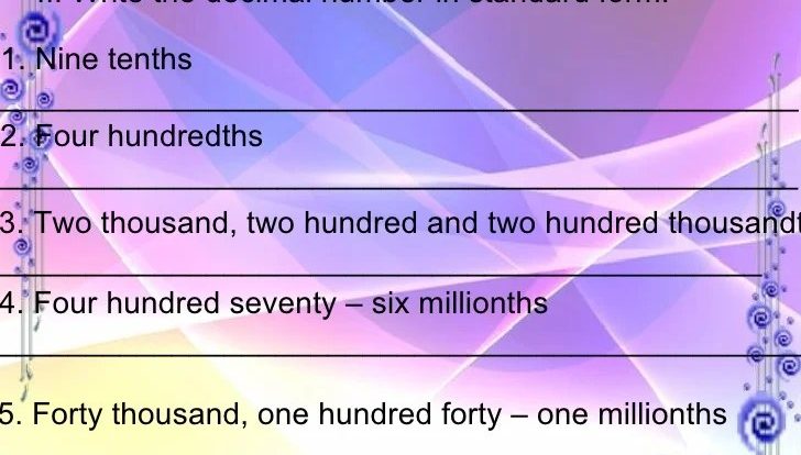 Thousandths ten thirty seven