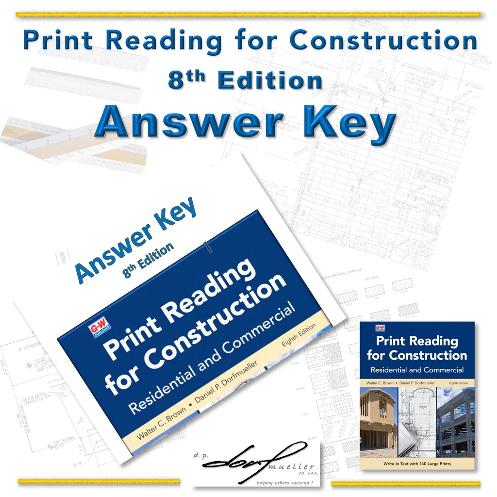 Print reading for construction 8th edition answer key pdf